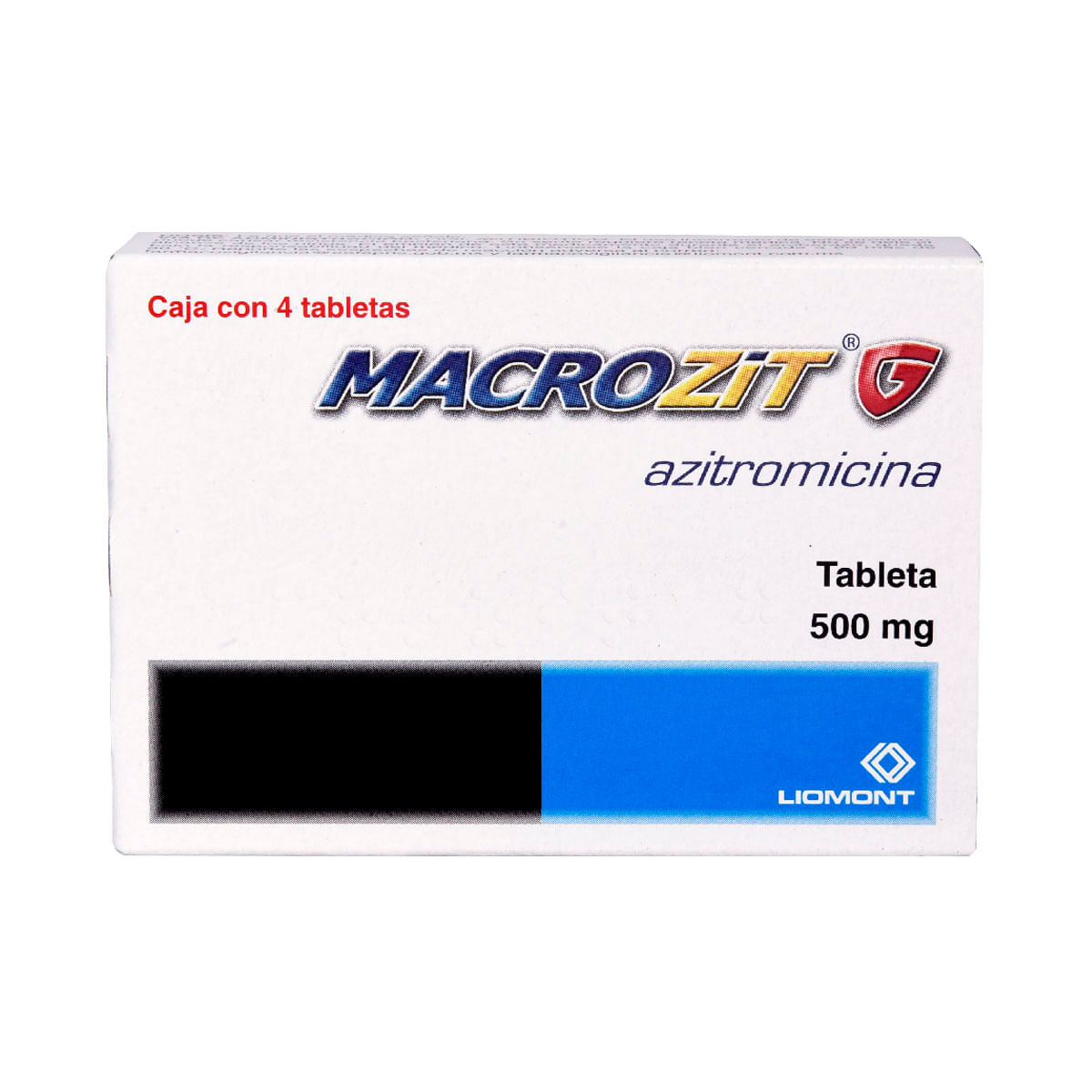 MACROZIT G 500MG TABLETAS C/4