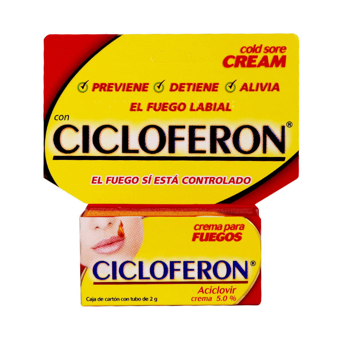 CICLOFERON CREMA 2G