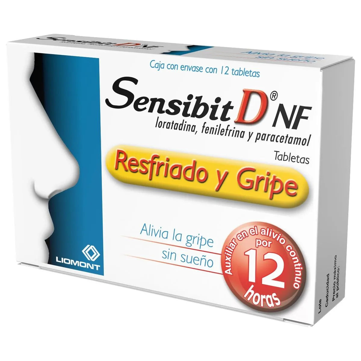 SENSIBIT D NF TABLETAS C/12
