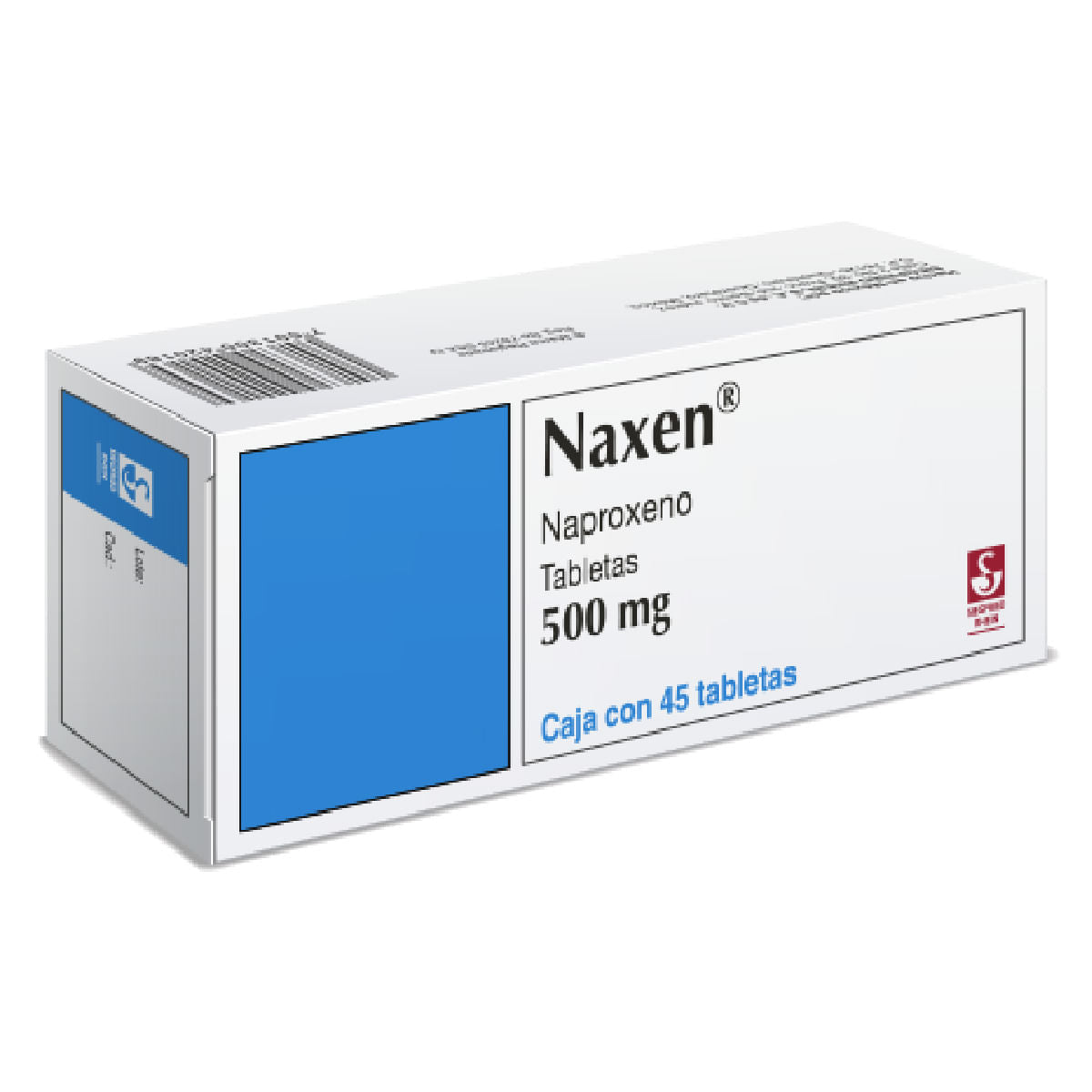 NAXEN 500MG TABLETAS C/45