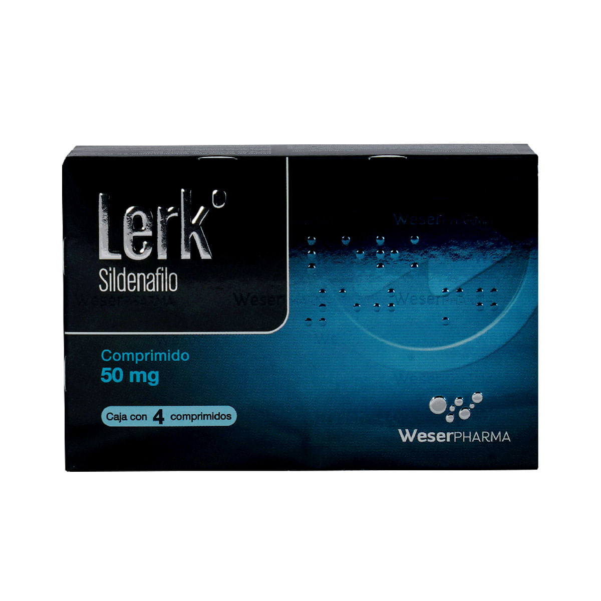 LERK 50MG TABLETAS C/4