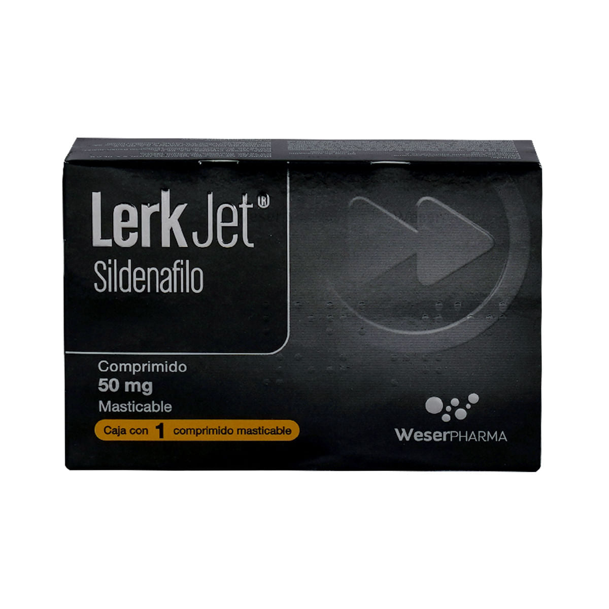 LERK JET 50MG TABLETAS C/1
