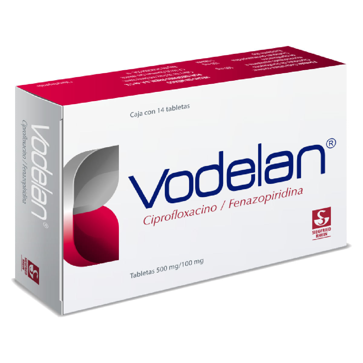 VODELAN 500/100MG TABLETAS C/14
