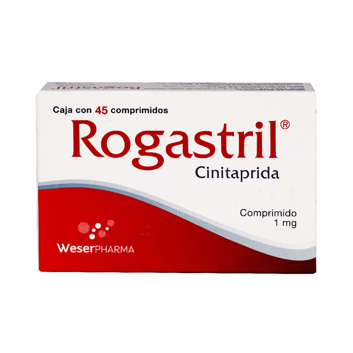 ROGASTRIL 1MG COMPRIMIDOS C/45