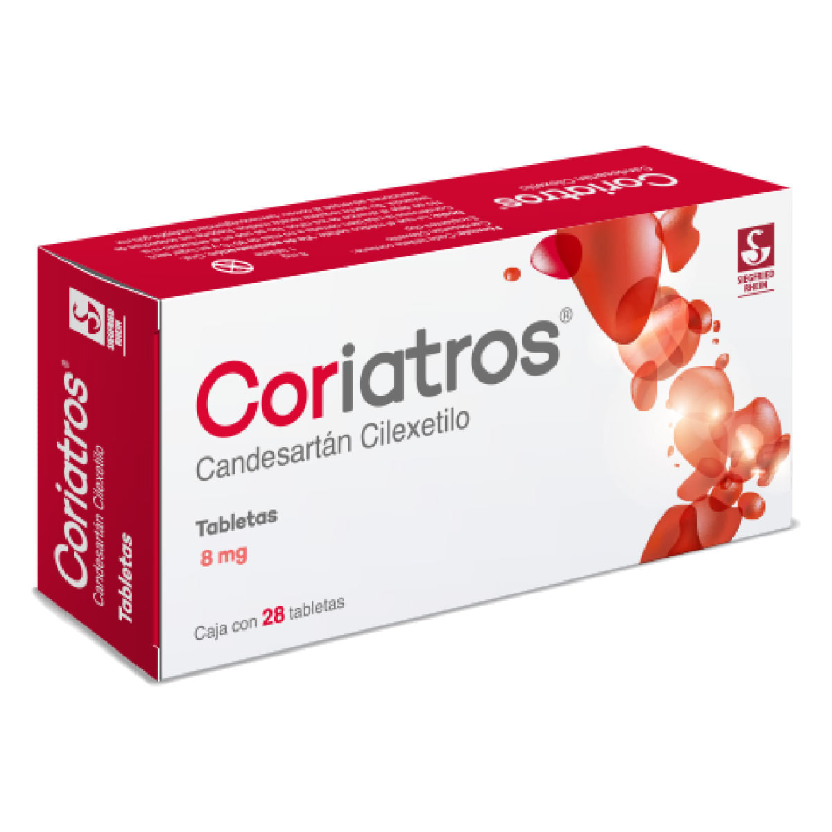 CORIATROS 8MG TABLETAS C/28