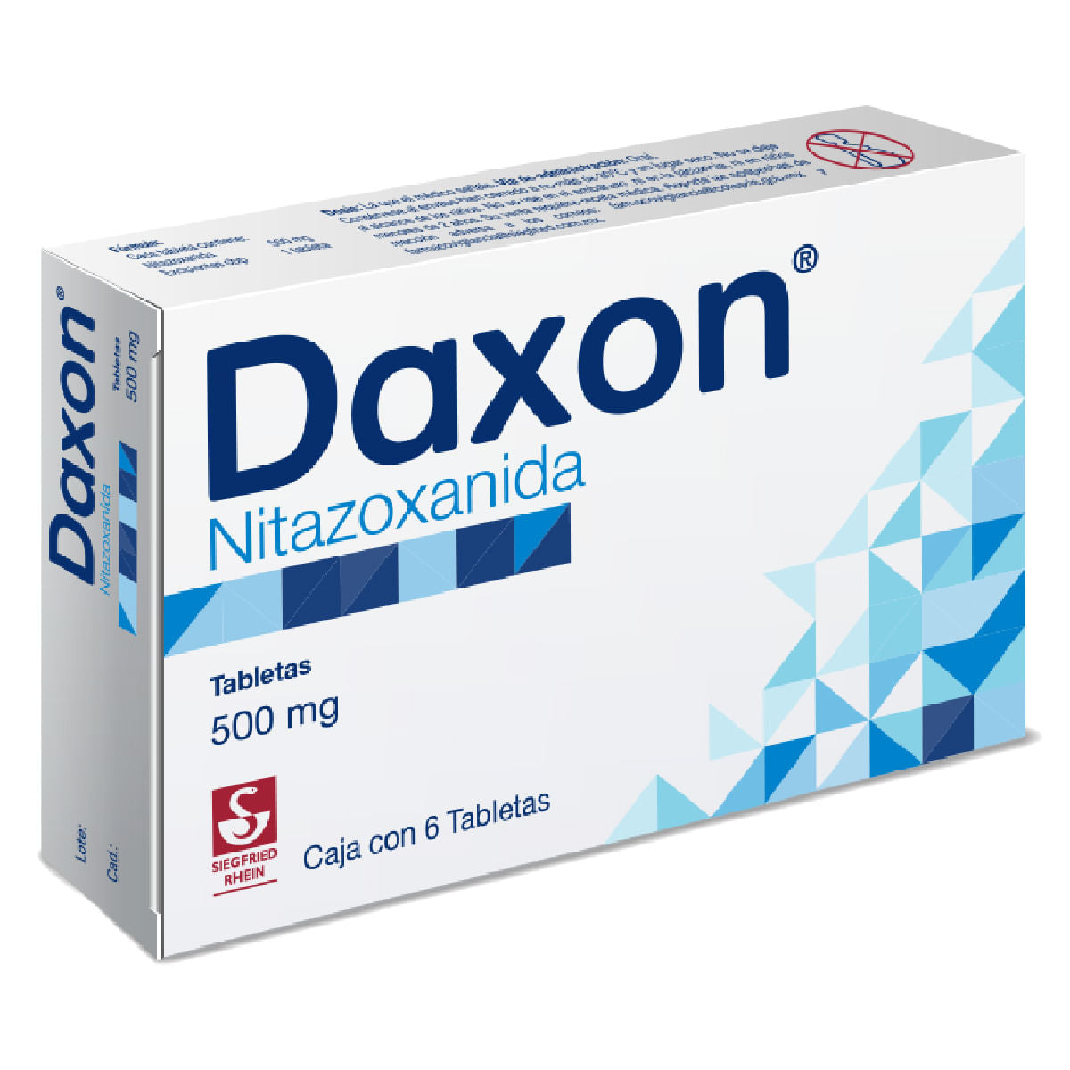 DAXON 500MG TABLETAS C/6
