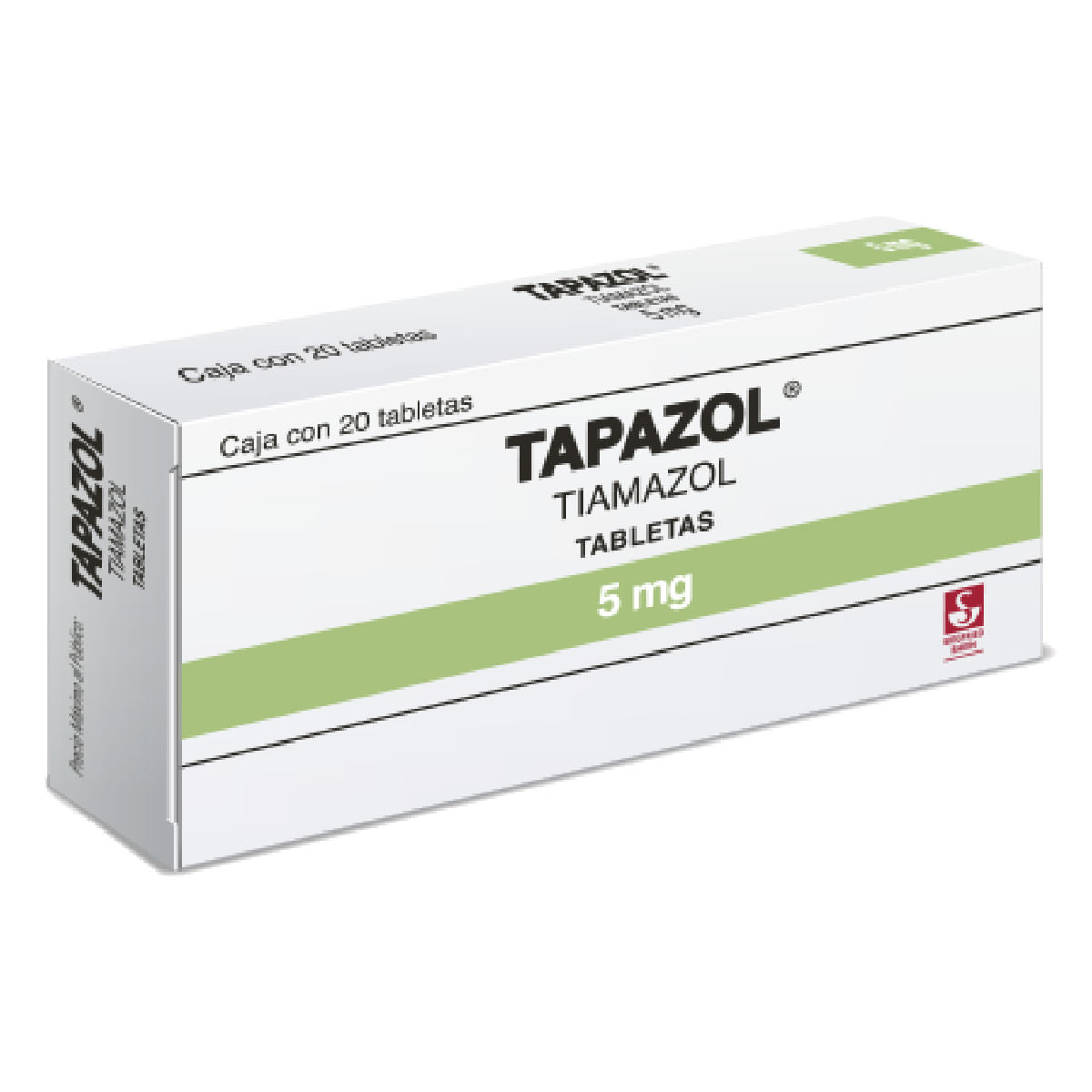 TAPAZOL 5MG TABLETAS C/20