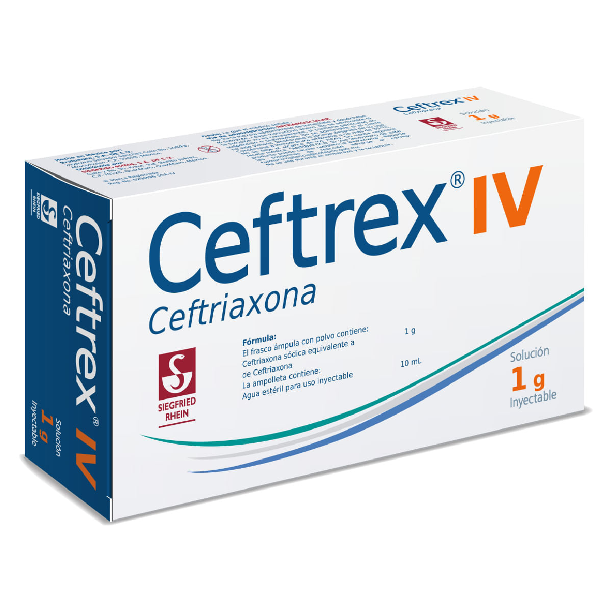CEFTREX IV 1G/10ML AMPULA C/1