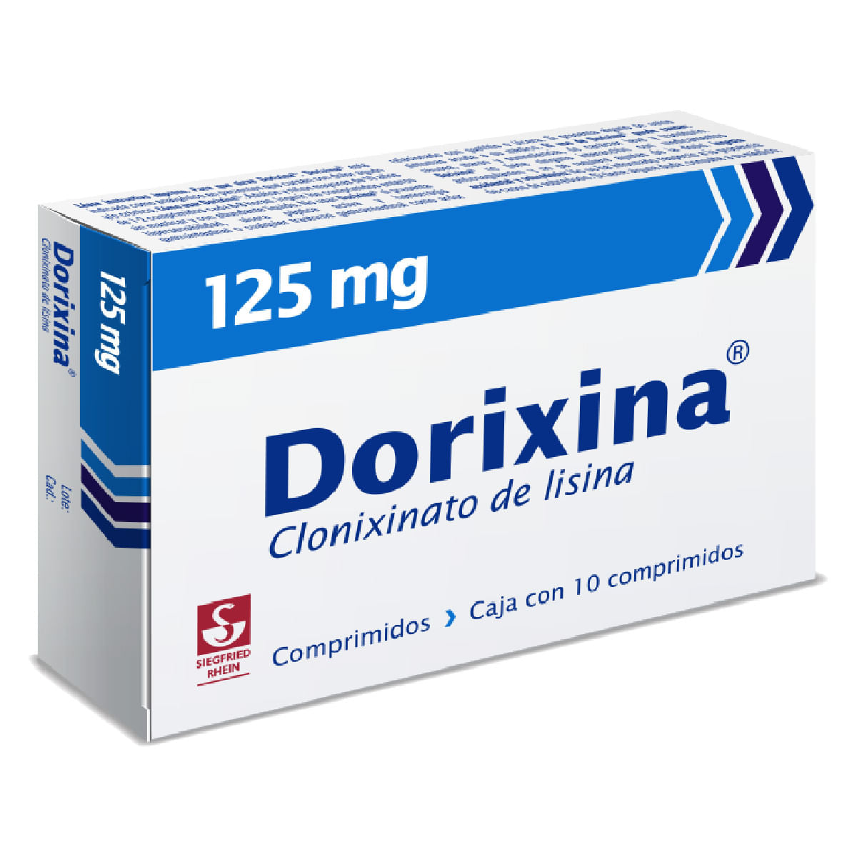 DORIXINA 125MG TABLETAS C/10