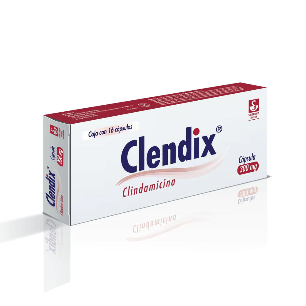 CLENDIX 300MG CAPSULAS C/16