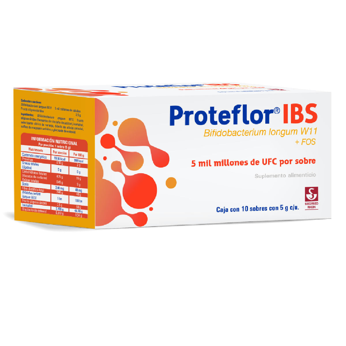 PROTEFLOR IBS 5G SUPLEMENTO ALIMENTICIO SOBRES C/10 *