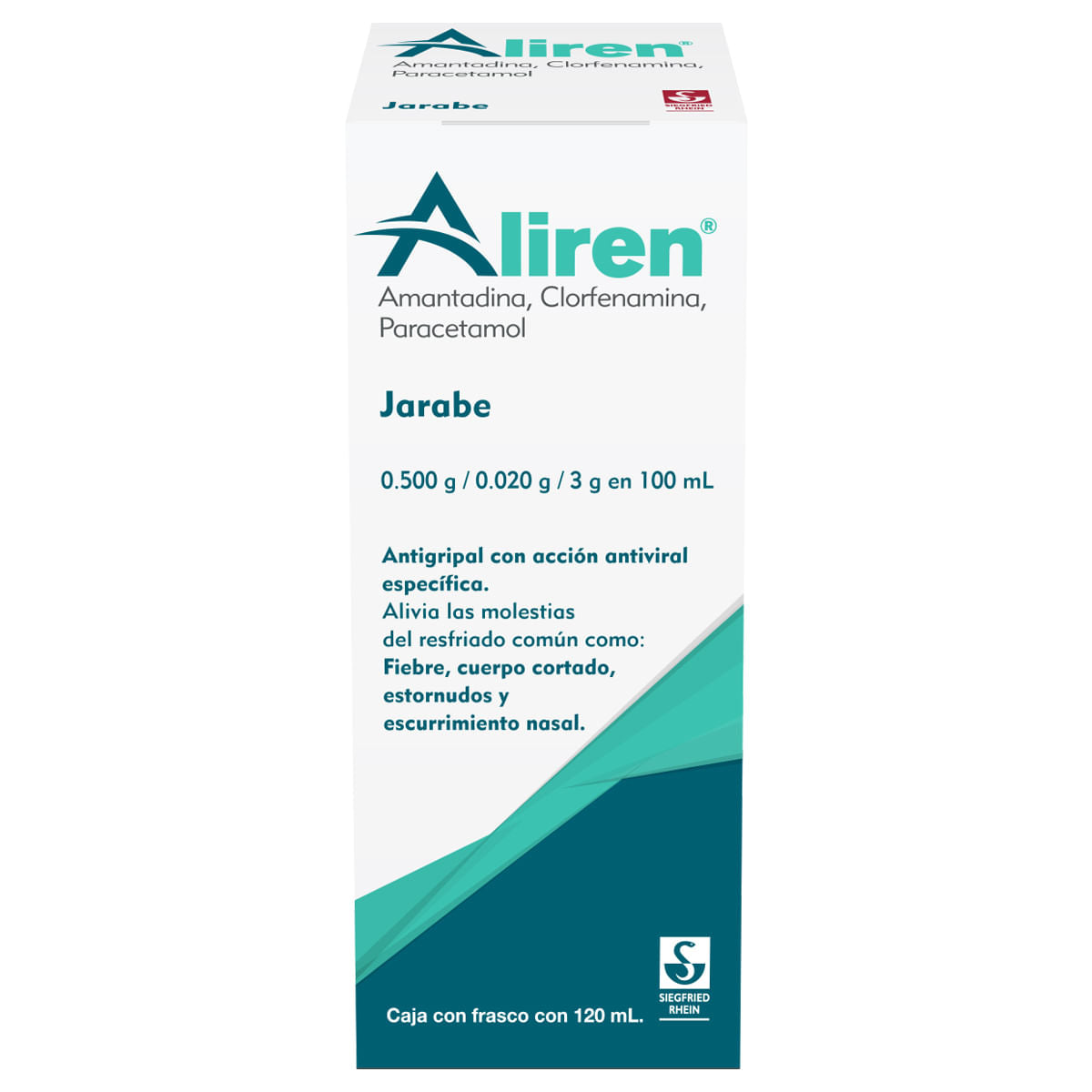 ALIREN 0.50/0.02/3G JARABE 120ML