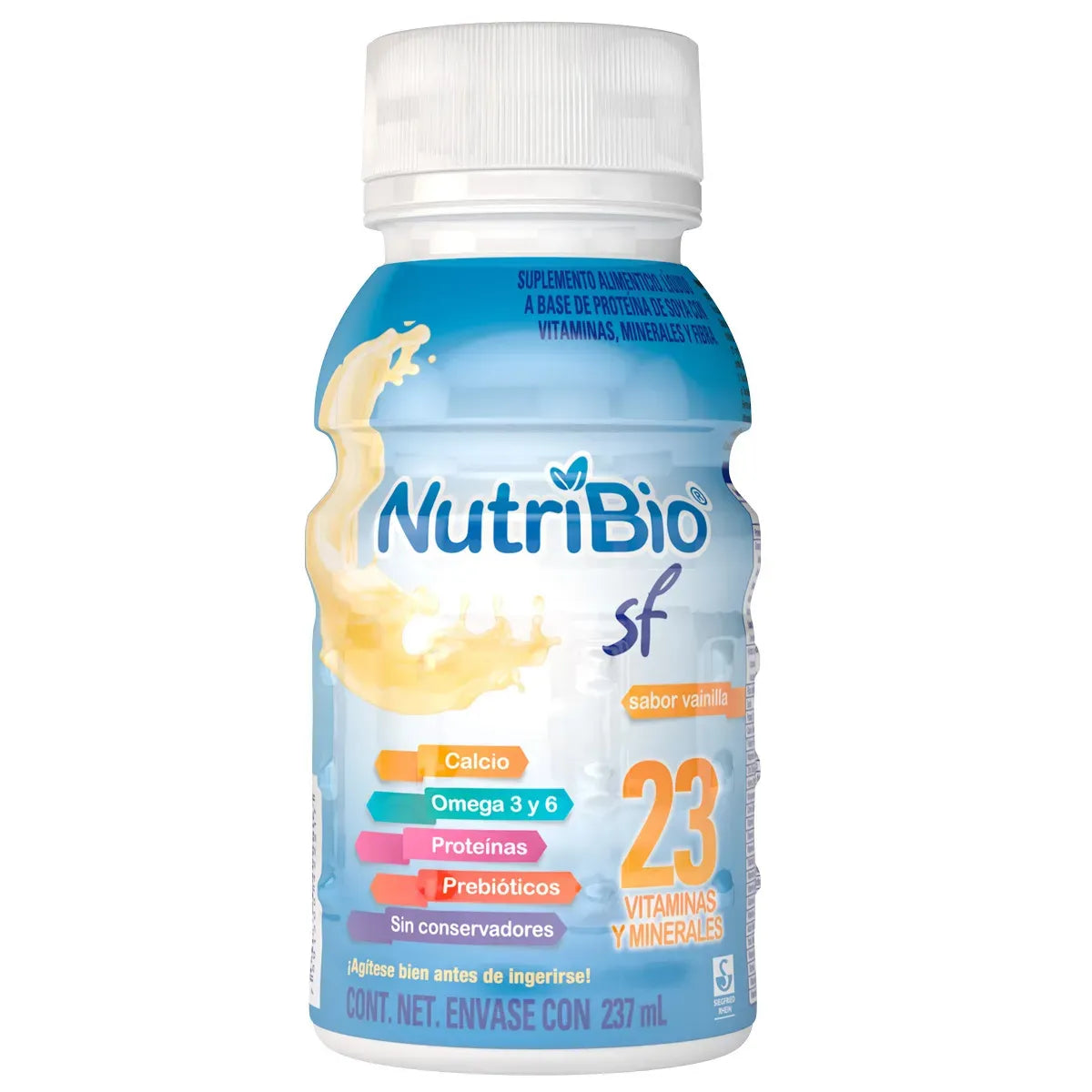 NUTRIBIO SF VAINILLA 237ML *