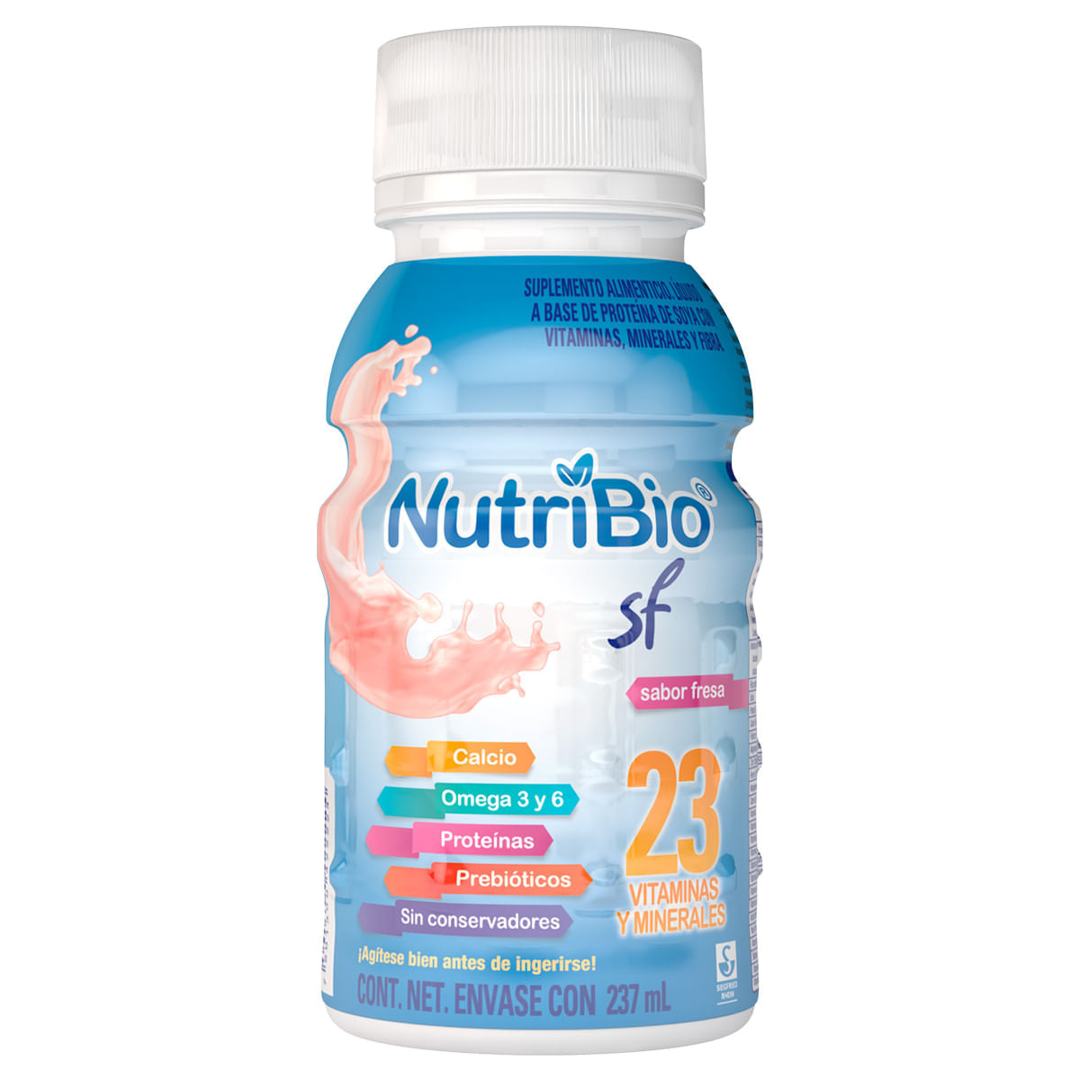 NUTRIBIO SF FRESA 237ML *