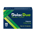 DOLAC DUO 10MG/25MG CAPSULAS C/10