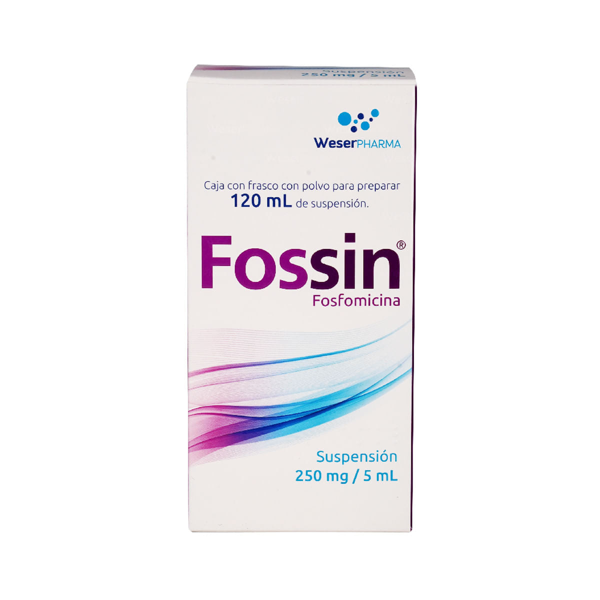 FOSSIN 250MG/5ML SUSPENSION 120ML