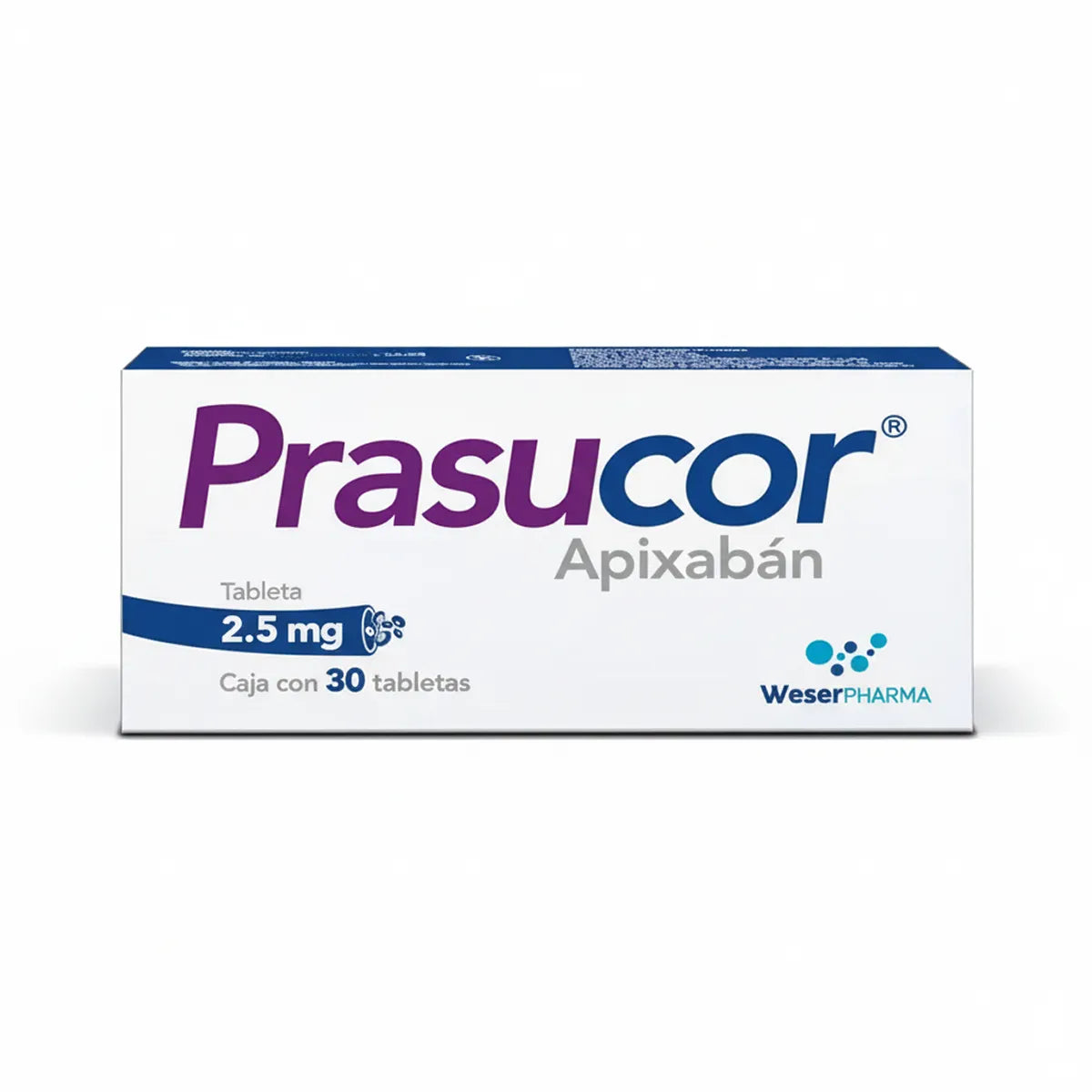 PRASUCOR 2.5MG TABLETAS C/30