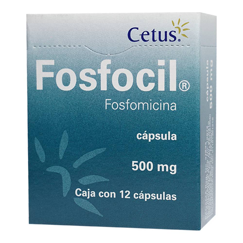 FOSFOCIL 500MG CAPSULAS C/12