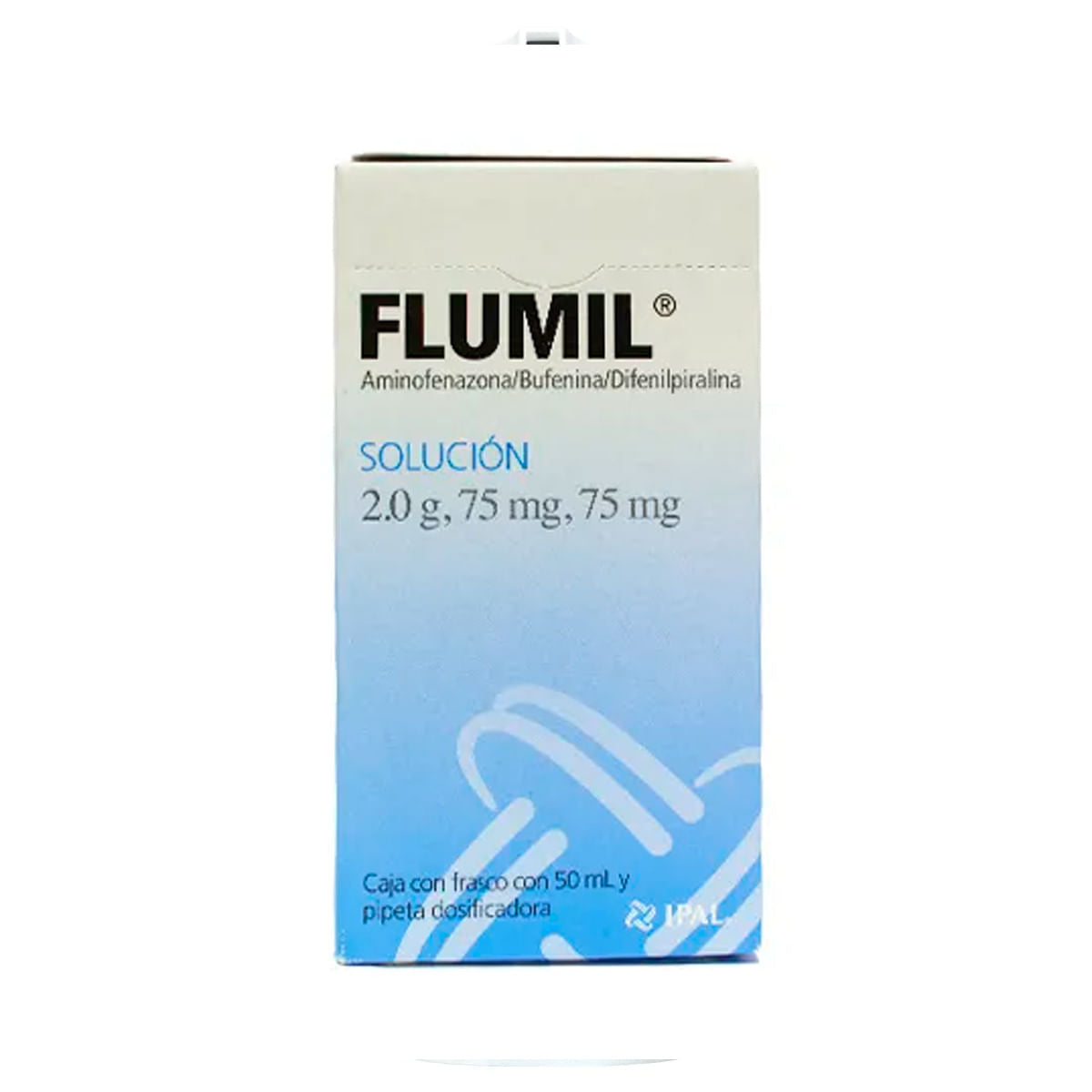FLUMIL 20G/75/75MG SOLUCION 50ML