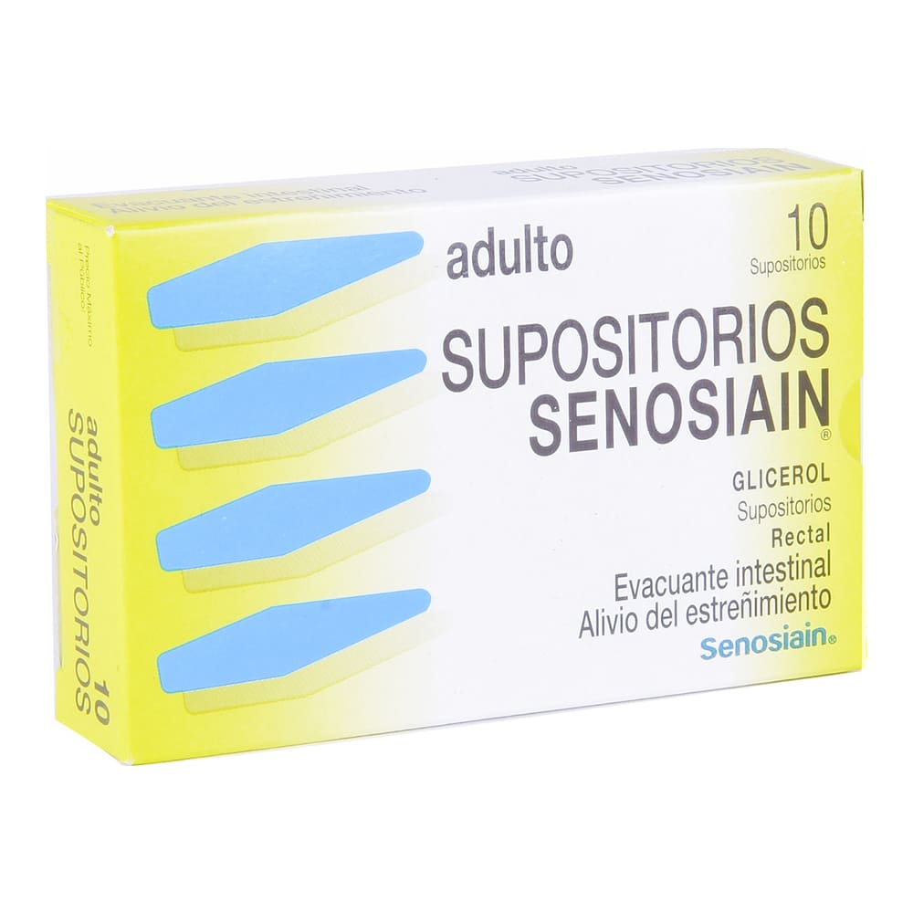 SUPOSITORIOS SENOSIAIN AD C/10
