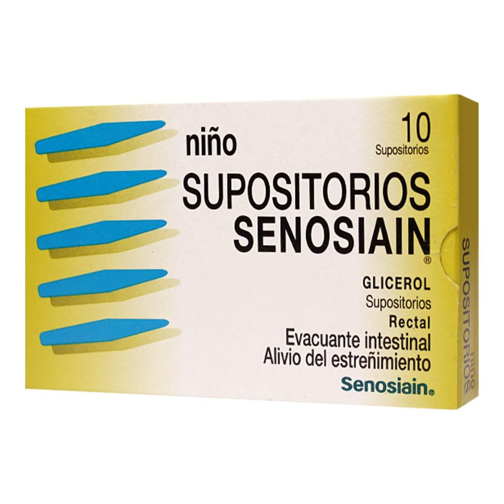 SUPOSITORIOS SENOSIAIN NIÑO C/10