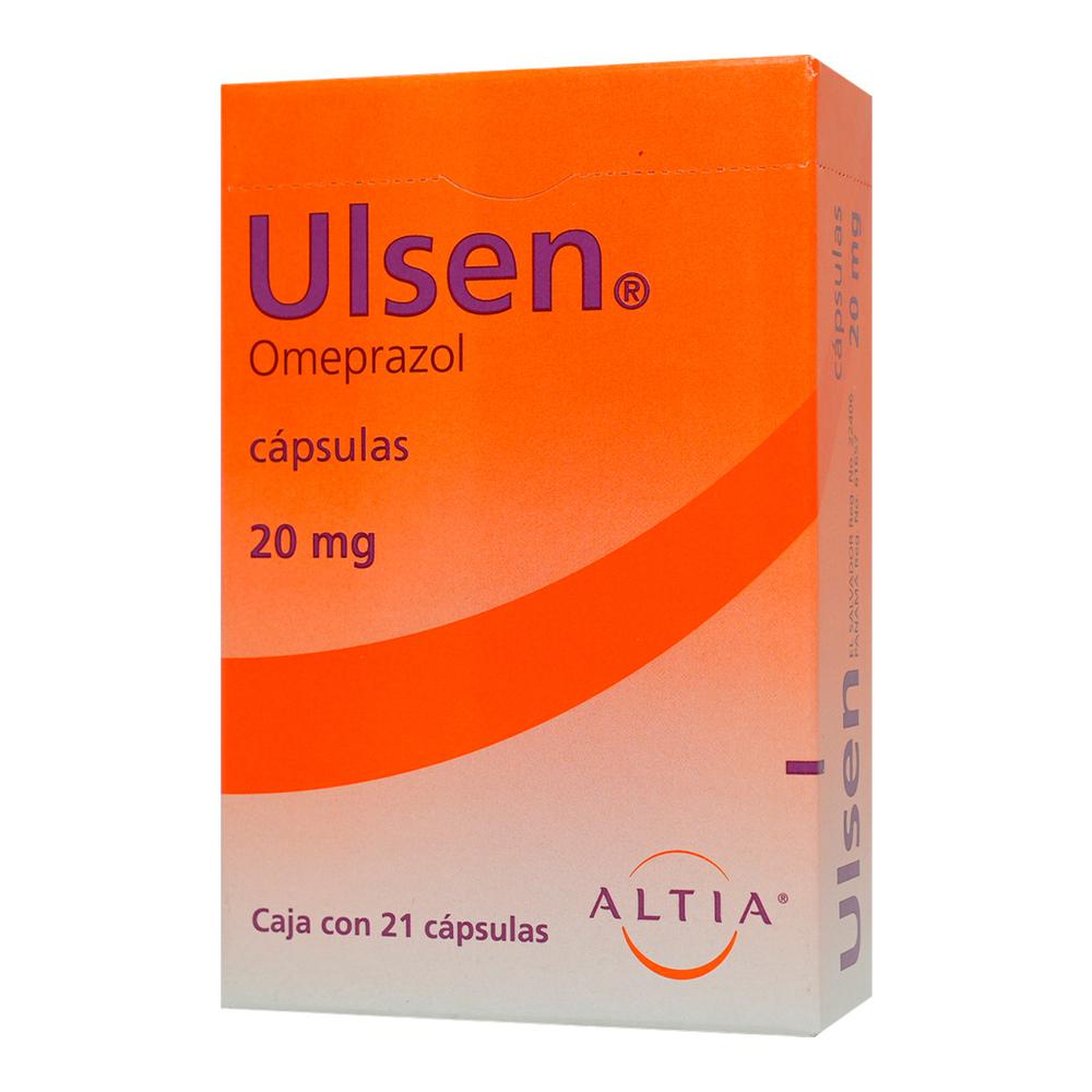 ULSEN 20MG CAPSULAS C/21