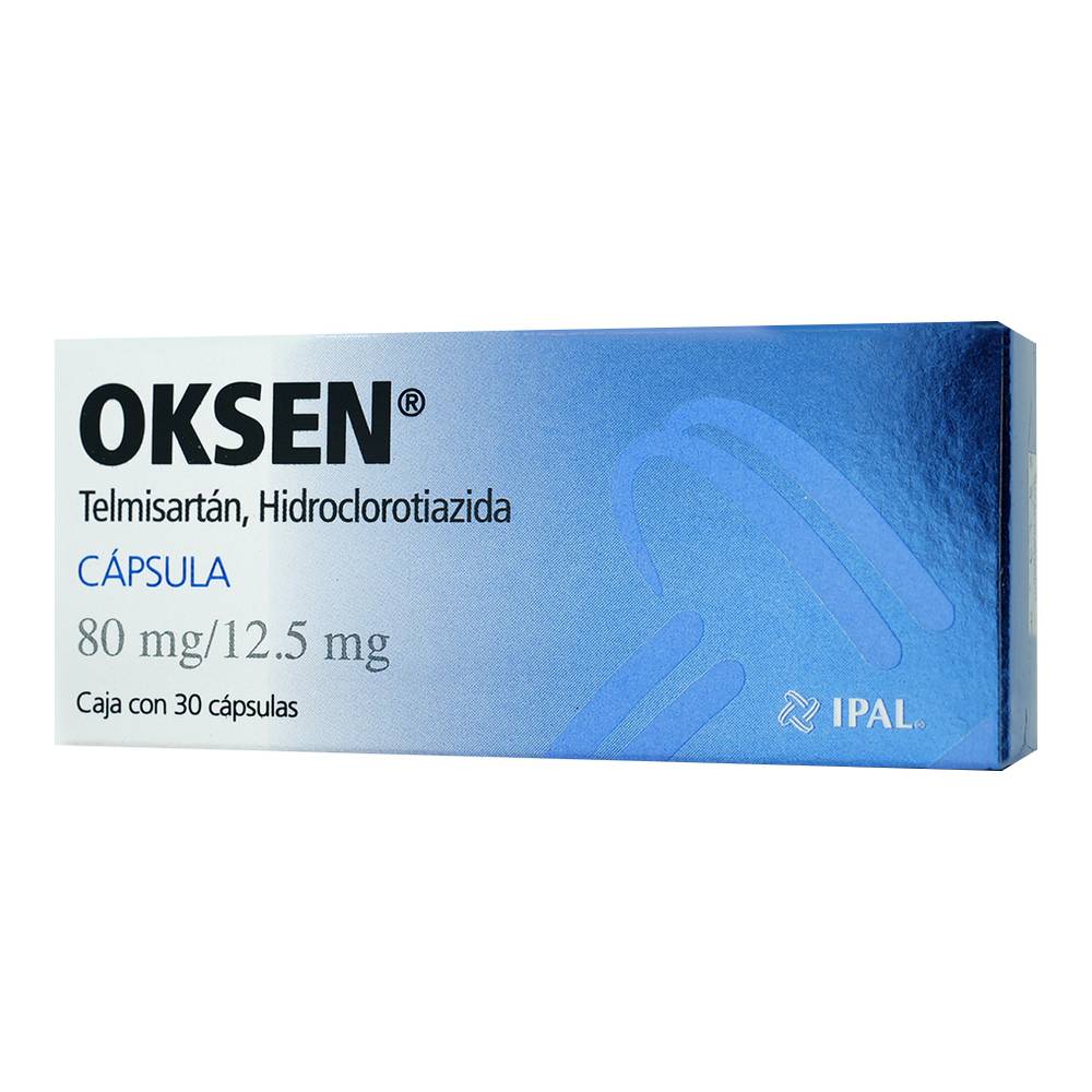 OKSEN 80/12.5MG CAPSULAS C/30