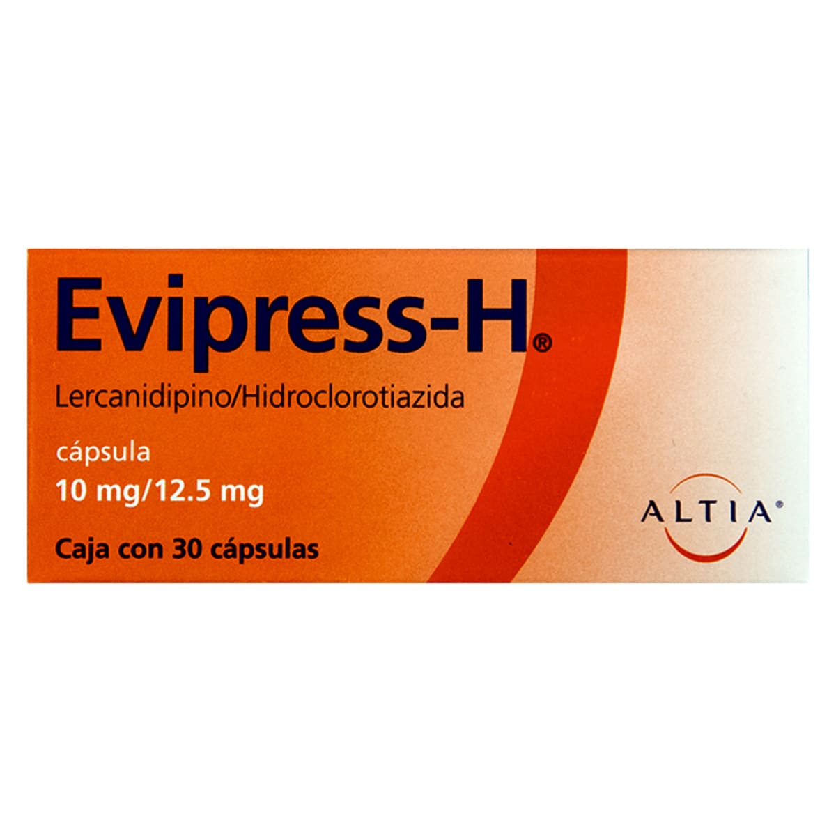 EVIPRESS-H 10MG/12.5MG CAPSULAS C/30