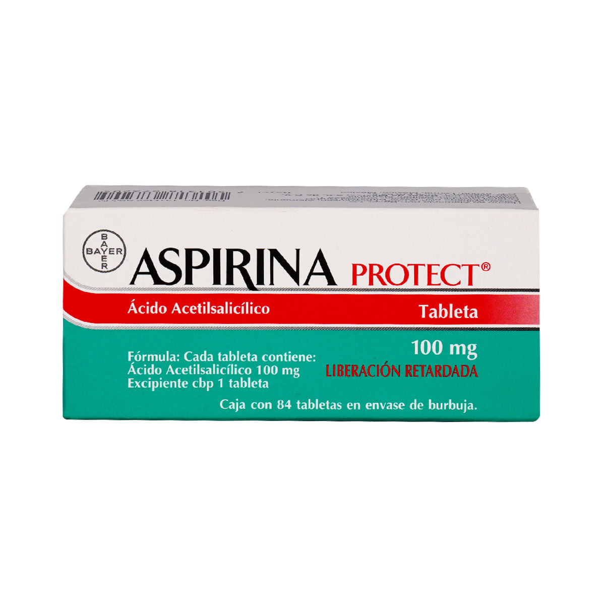 ASPIRINA PROTECT 100MG TABLETAS C/84