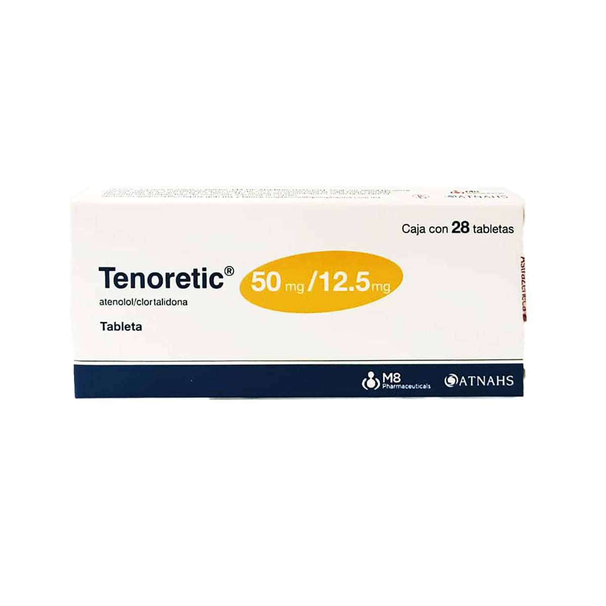 TENORETIC 50/12.5MG TABLETAS C/28