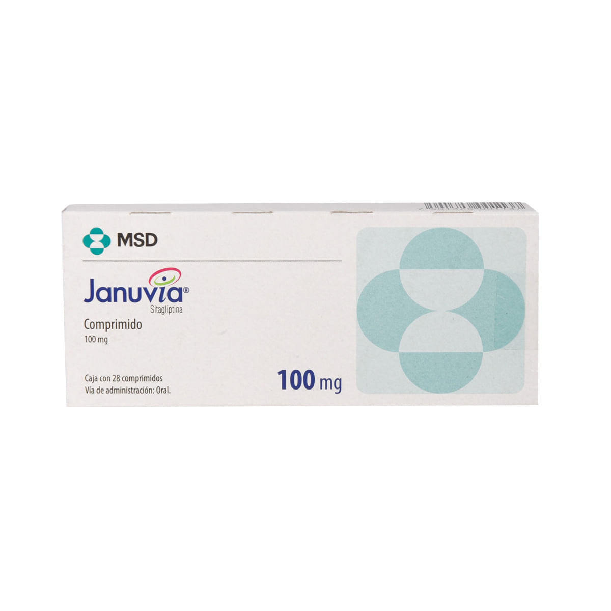 JANUVIA 100MG COMPRIMIDOS C/28
