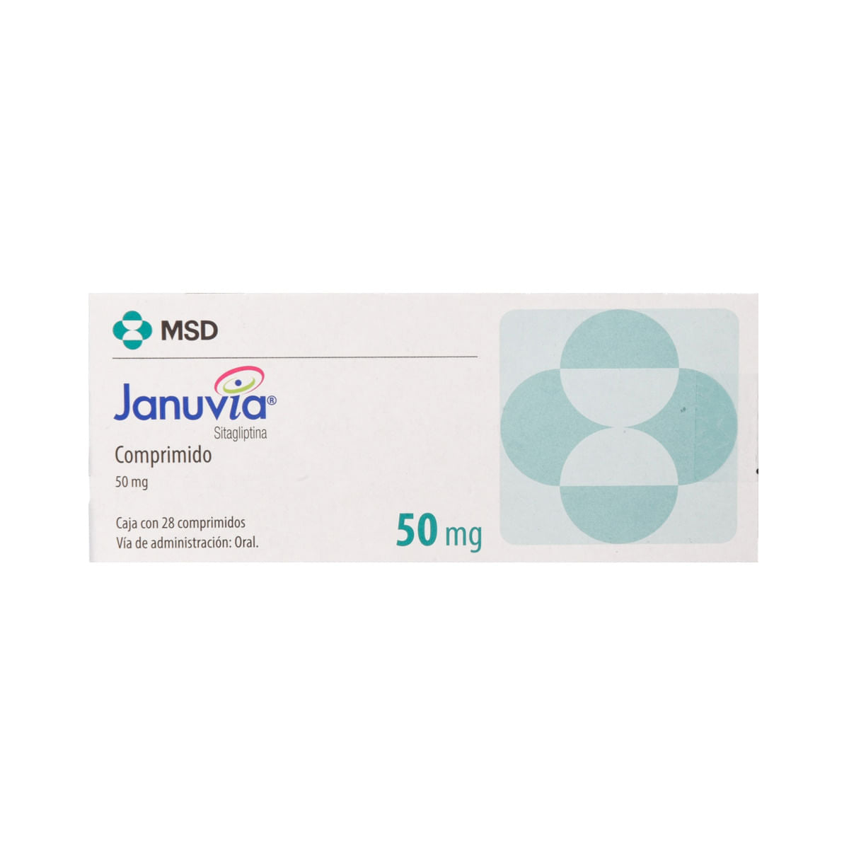 JANUVIA 50MG COMPRIMIDOS C/28