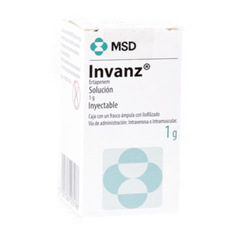 INVANZ 1G INYECTABLE C/1