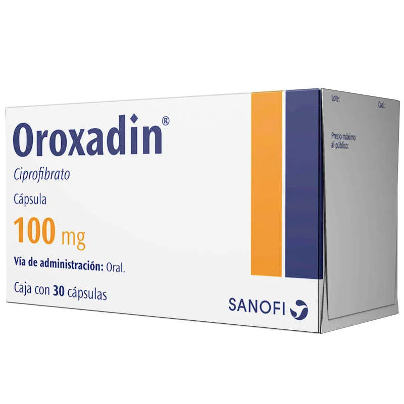OROXADIN 100MG CAPSULAS C/30