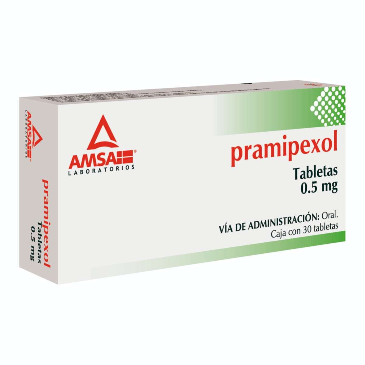 PRAMIPEXOL AMSA 0.5MG TAB C/30  (GI)