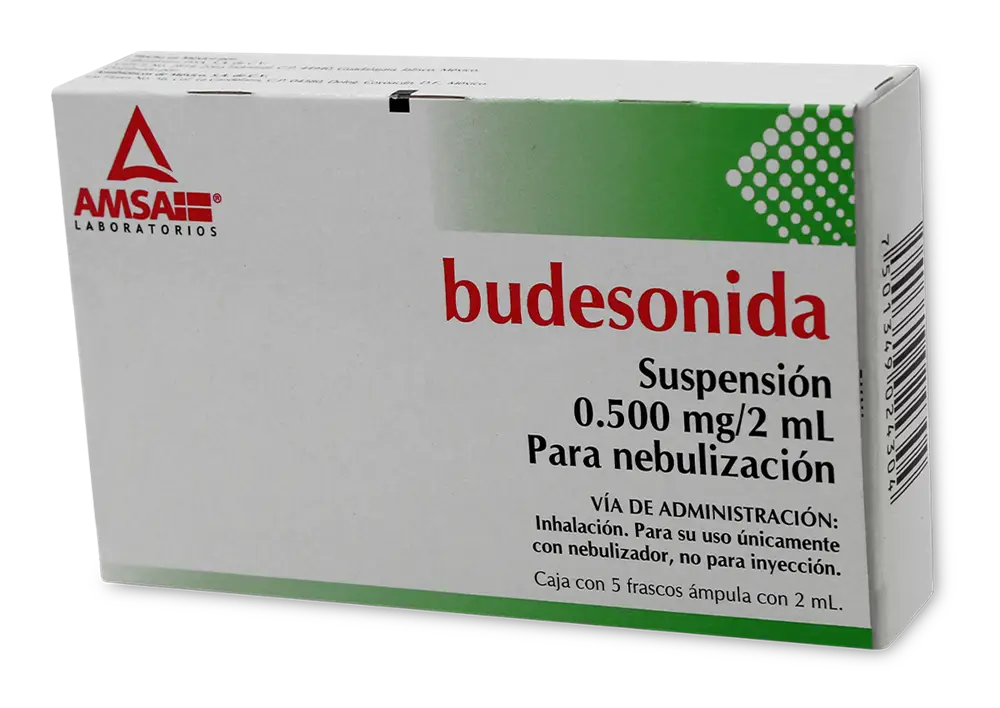BUDESONIDA AMSA SUSPENSION 0.500MG/2ML AMPULA C/5 (GI)