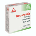 FUROSEMIDA AMSA 20MG/2ML INYECTABLE C/5 (GI)