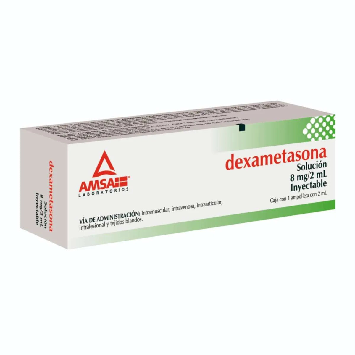 DEXAMETASONA AMSA 8MG/2ML INYECTABLE C/1 (GI)