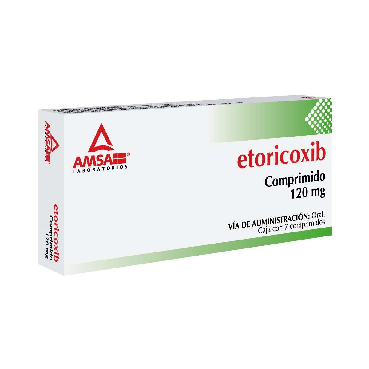 ETORICOXIB AMSA 120MG COMPRIMIDOS C/7 (GI)