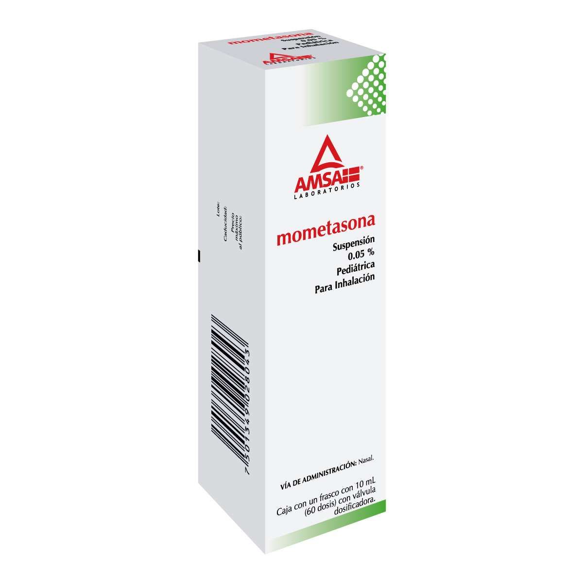 MOMETASONA AMSA 0.05% PEDIATRICO INHA 10ML (GI)