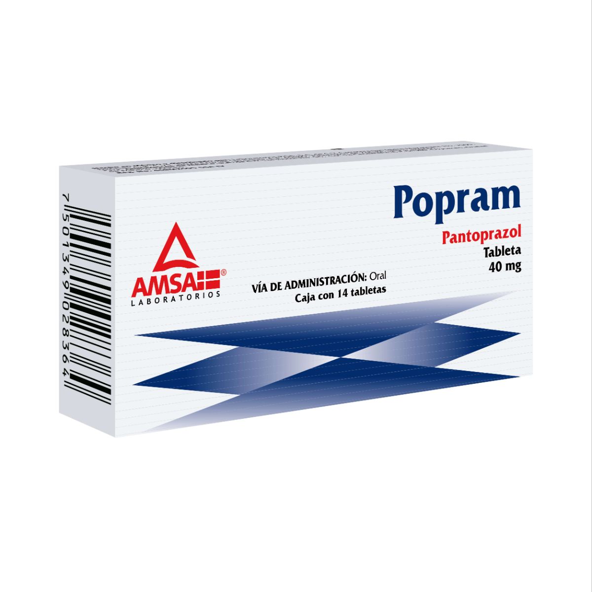 POPRAM 40MG TABLETAS C/14 (GI)