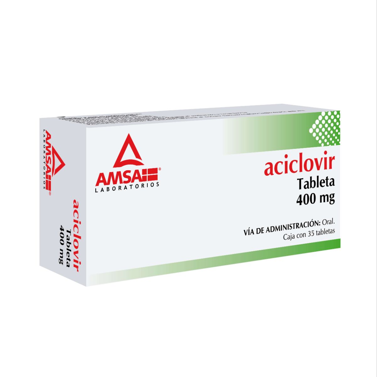 ACICLOVIR AMSA 400MG TABLETAS C/35 (GI)