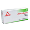 ATORVASTATINA AMSA 40MG TABLETAS C/10 (GI)