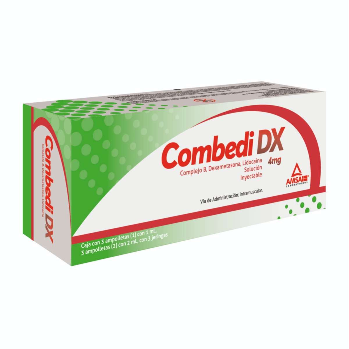 COMBEDI DX SOLUCION INYECTABLE C/3 (GI)