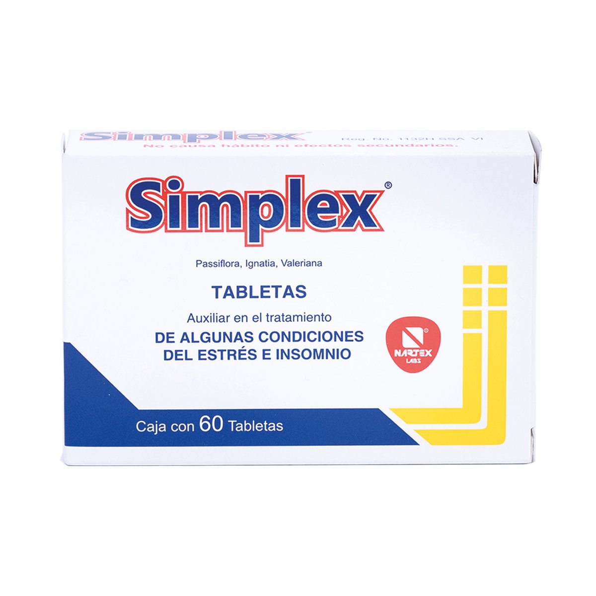SIMPLEX TABLETAS C/60