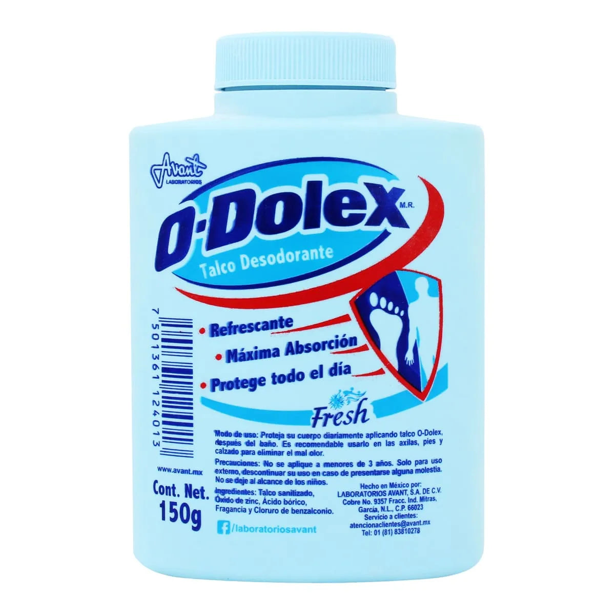 TALCO ODOLEX FRESH 150G