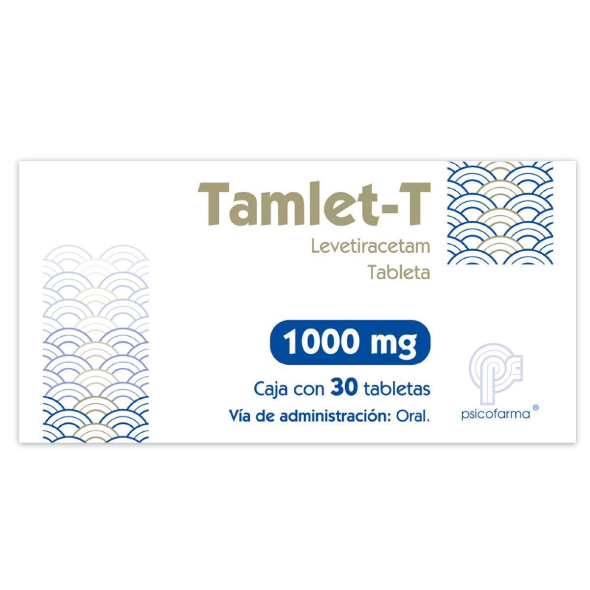 TAMLET-T 1000MG TABLETAS C/30