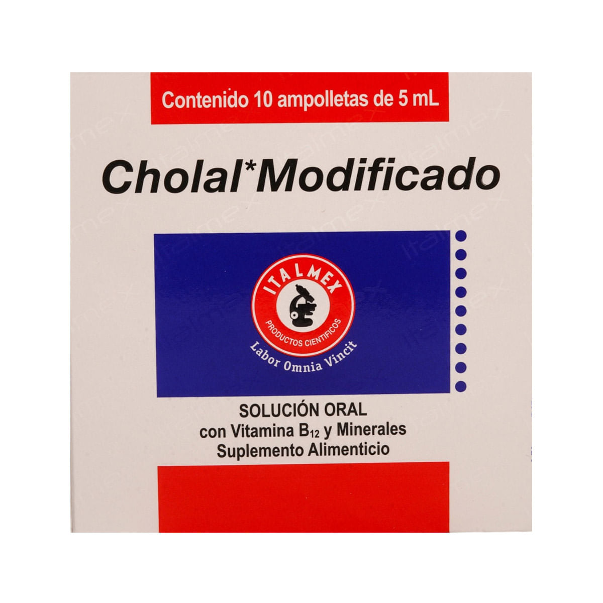 CHOLAL MODIFICADO AMPULA ORAL 5ML C/10
