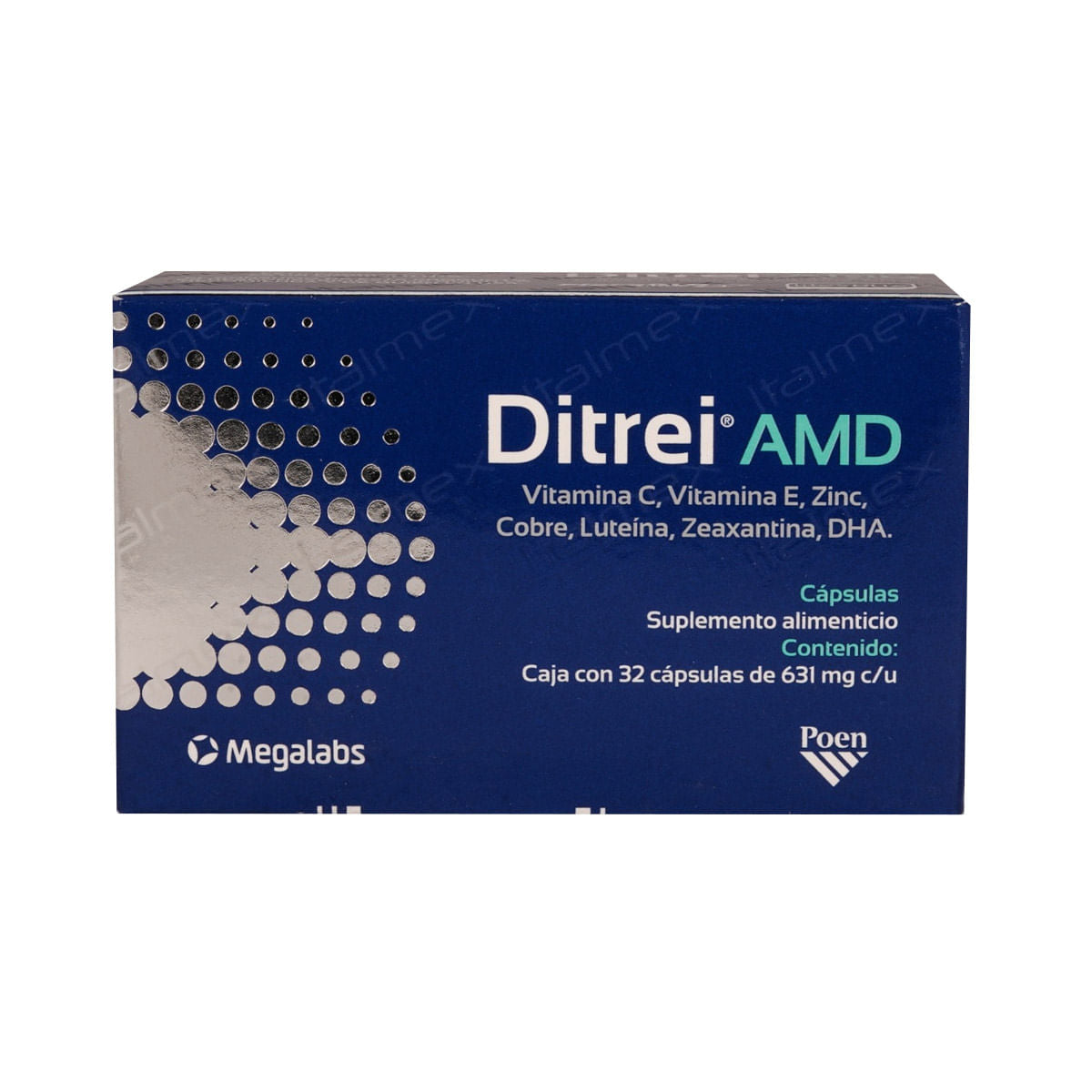 DITREI AMD 626MG CAPSULAS C/32