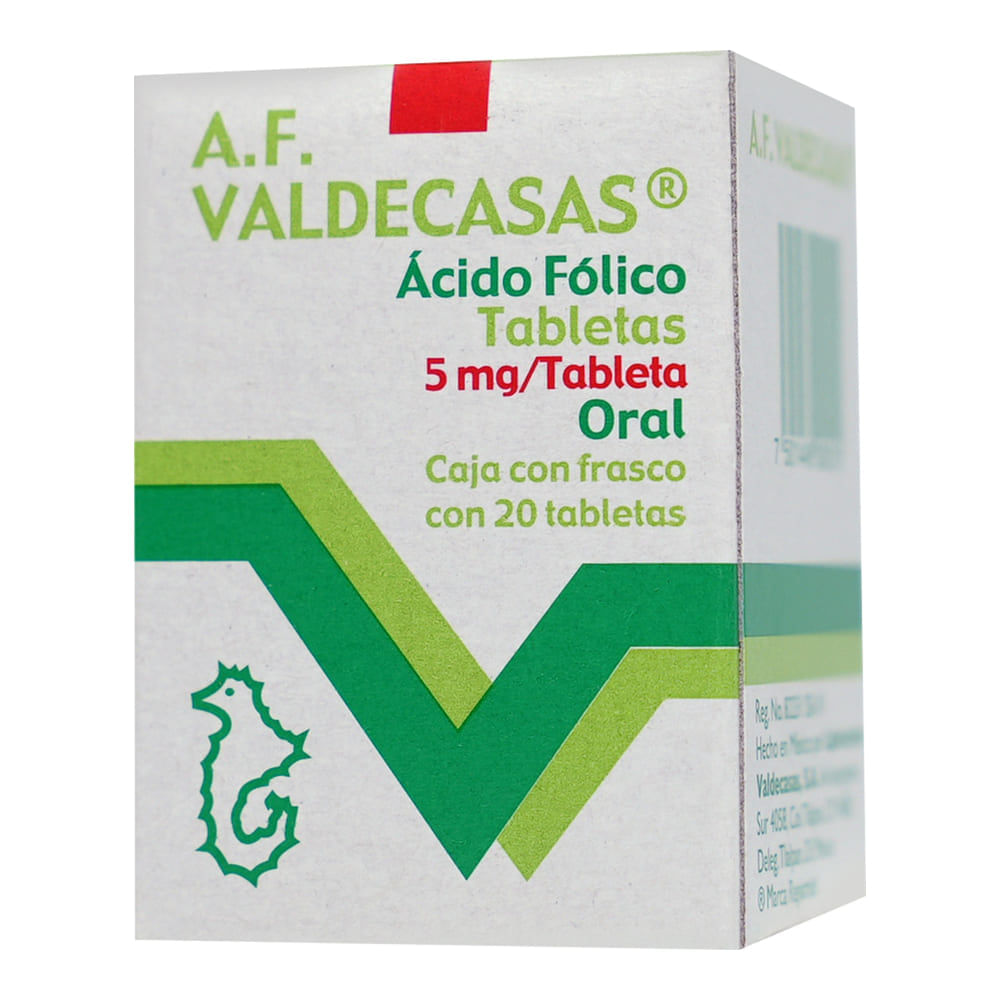 A.F. VALDECASAS 5MG TABLETAS C/20